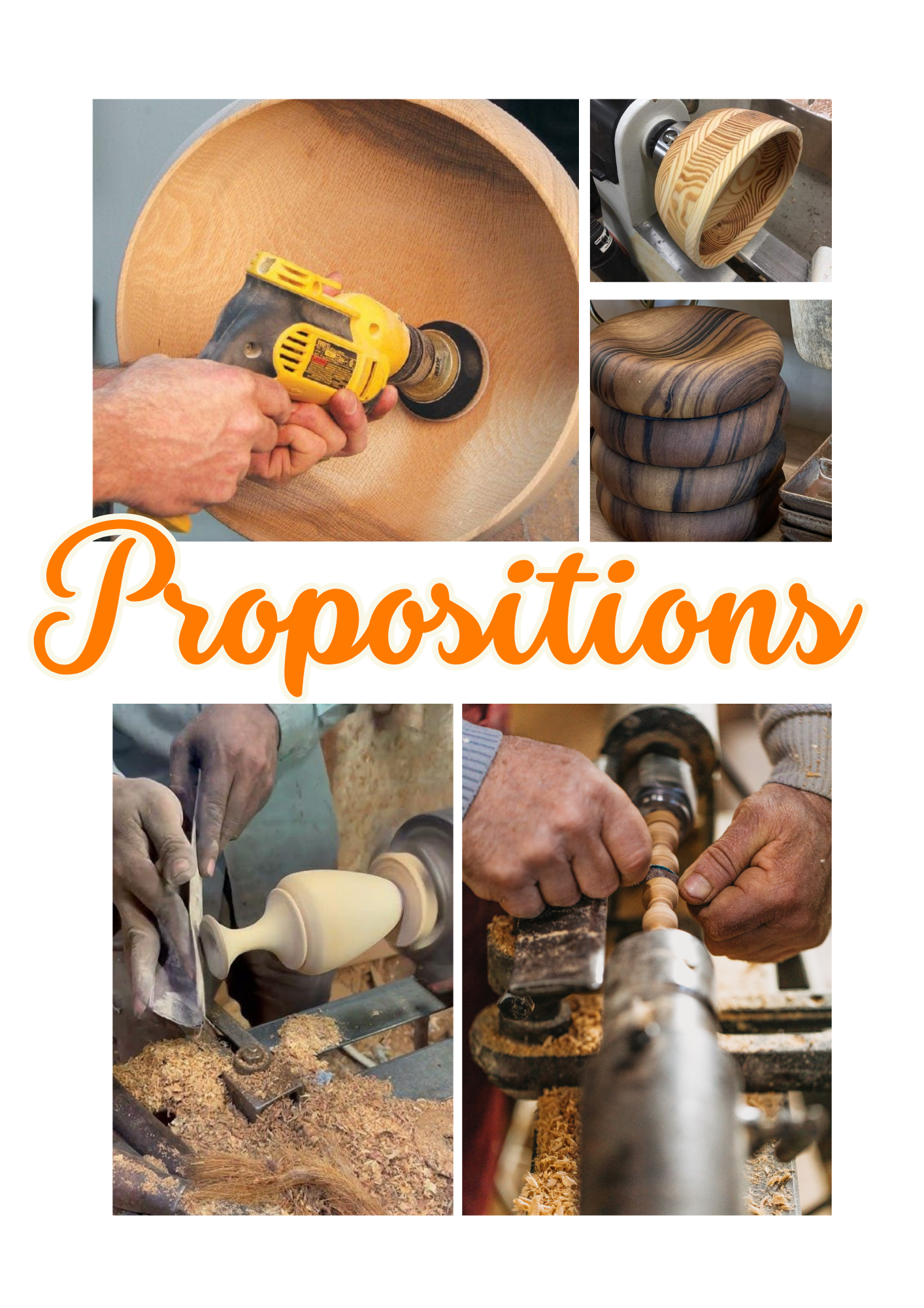 propositions de réalisations atelier bois
