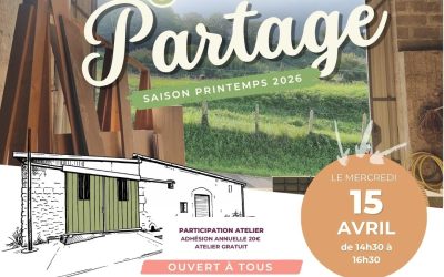 ATELIER PARTAGÉ – SESSION SPÉCIALE PRINTEMPS