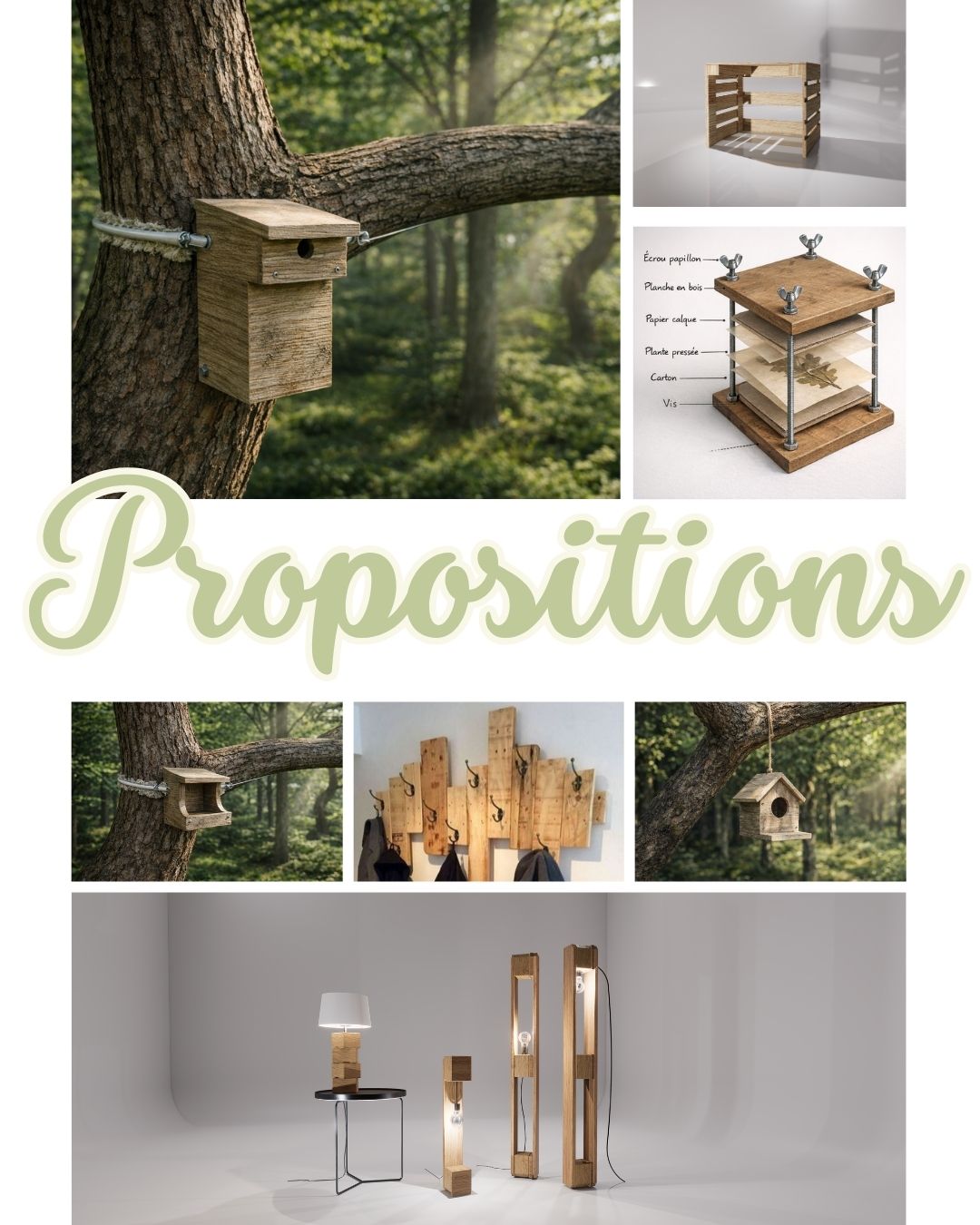 suite affiche atelier bois
